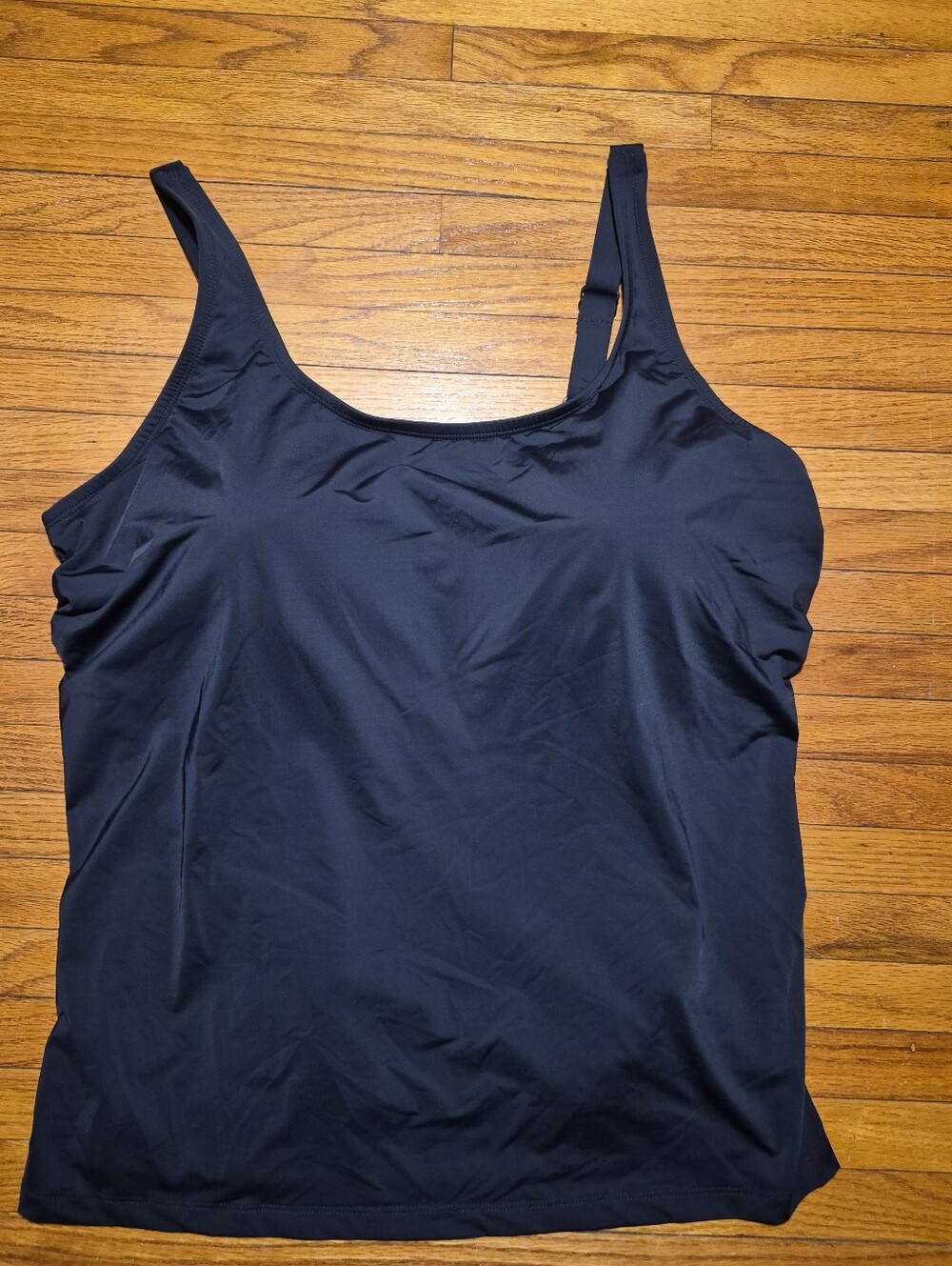 Duluth Trading Size 18 Black Tankini Top
